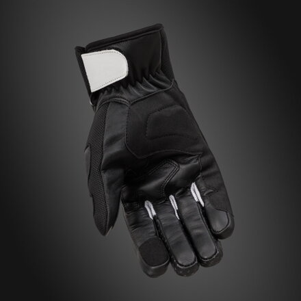 Serpentize S-Air Letné Moto Rukavice – Čierno-Biele