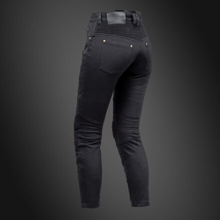 Serpentize SJ-500 Dámske Motoristické Kevlarové Rifle –Čierne 