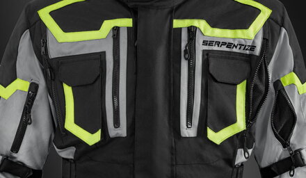 Serpentize Dolomiter Textilná Moto Bunda