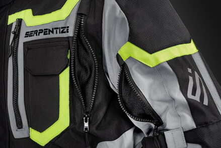 Serpentize Dolomiter Textilná Moto Bunda