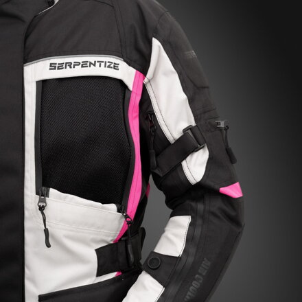 Serpentize Mont Blanc Dámska Textilná Moto Bunda