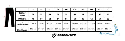 Serpentize SLP-100 Kožené Moto Nohavice
