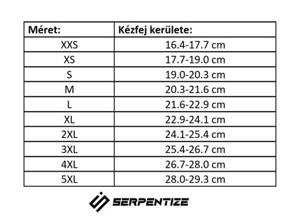 Serpentize SG-110 Moto Rukavice – Čierne