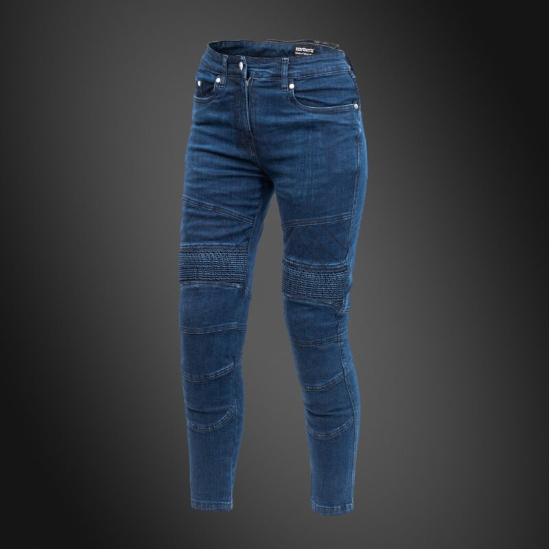 Serpentize SJ-500 Dámske Motoristické Kevlarové Rifle – Modré