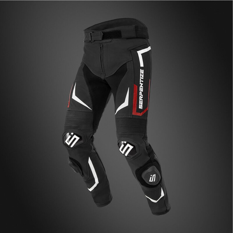 Serpentize S1 Kožené Moto Nohavice