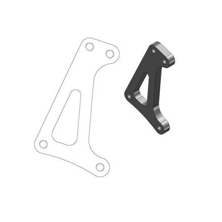 MOTO-MASTER Adapter SMR für HONDA