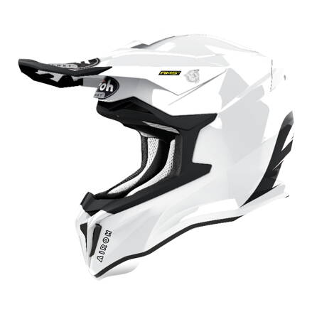AIROH Motocross Helm Strycker Color White