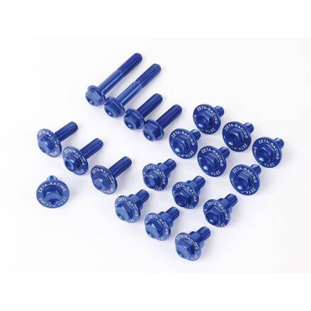 ZETA Aluminium Schraubenset für YAMAHA