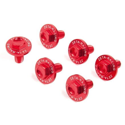 ZETA Aluminium Schraubenset für Gabelschutz