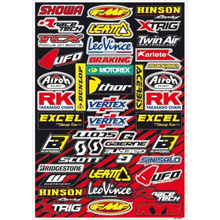 BLACKBIRD Uni Aufkleberkit LOGO Mini