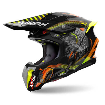AIROH Motocross Helm Twist 3 Toxic