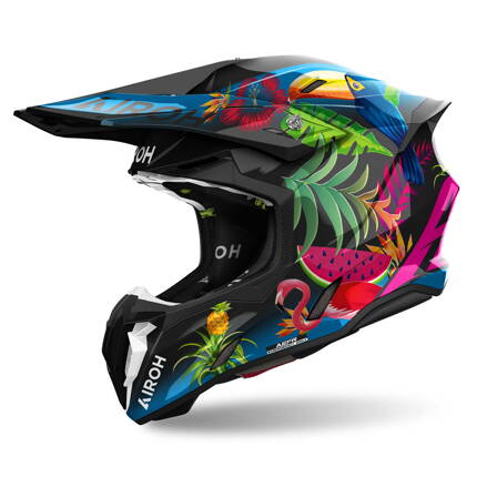 AIROH Motocross Helm Twist 3 Amazonia