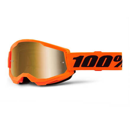 100% Brille Strata 2 - Mirror Gold