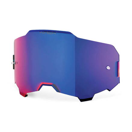 100% Ersatzglas Armega/ARmatic HiPER - Mirror Blue Lens