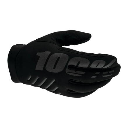 100% Motocross Handschuh Brisker Black