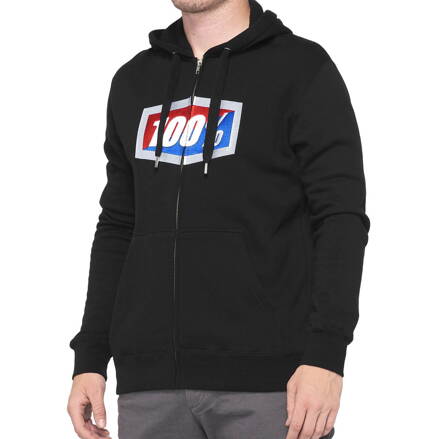 100% Zip Hoodie Official
