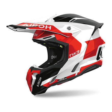 AIROH Motocross Helm Twist 3 Fancy Red Gloss