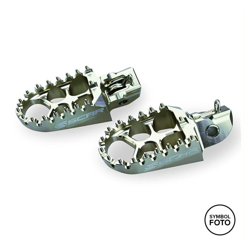 SCAR Fußrasten EVO für HONDA, KAWASAKI