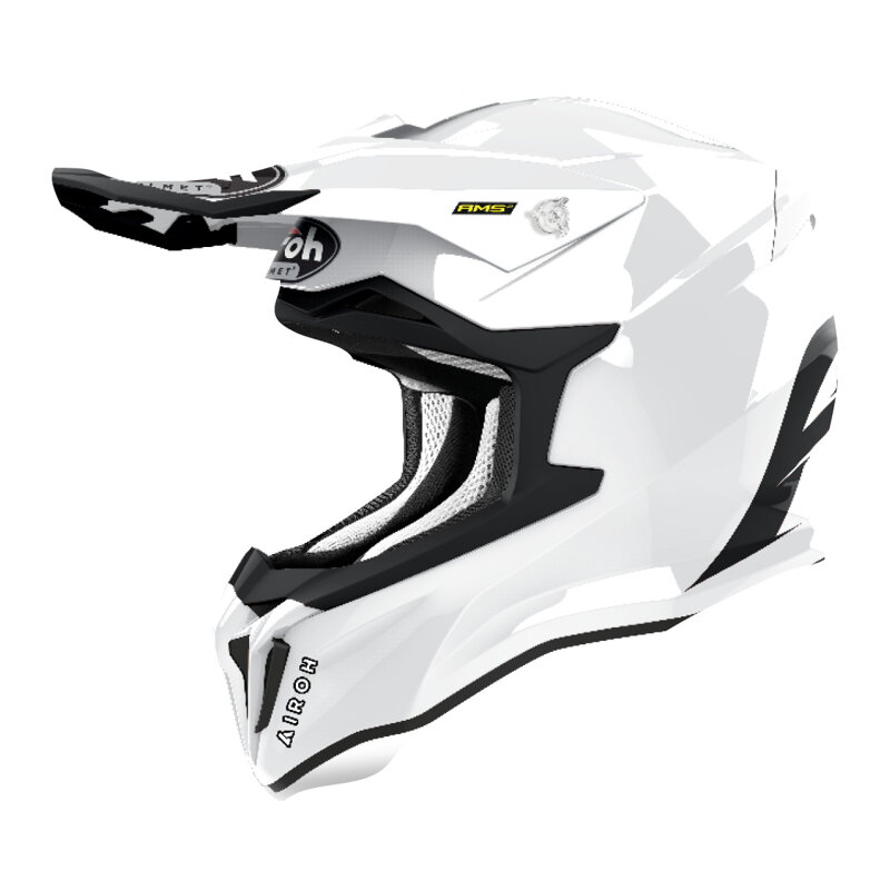 AIROH Motocross Helm Strycker Color White