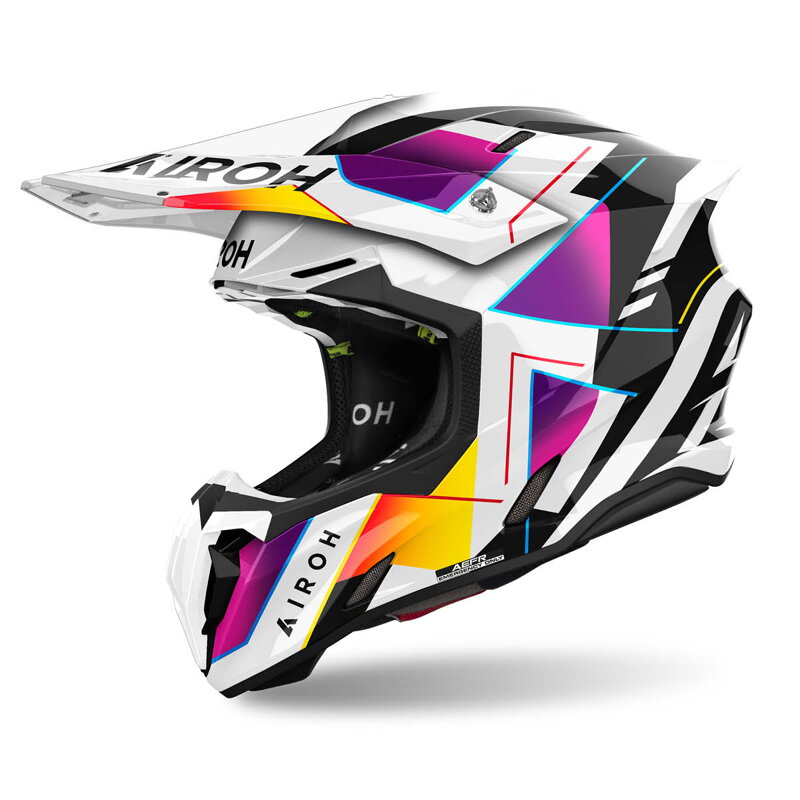 AIROH Motocross Helm Twist 3 Rainbow