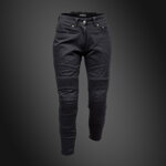 Serpentize SJ-500 Dámske Motoristické Kevlarové Rifle –Čierne 