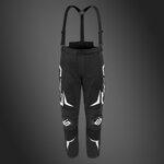 Serpentize FX-Air Letné Sieťované Motocyklové Nohavice – Čierno-biele