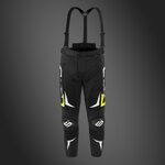 Serpentize FX-Air Letné Sieťované Motocyklové Nohavice – Fluo/Čierno-biele