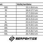 Serpentize S-Air Letné Moto Rukavice – Čierno-Biele