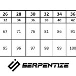 Serpentize SJ-500 Dámske Motoristické Kevlarové Rifle –Čierne 