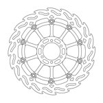 MOTO-MASTER Flame Bremsscheibe Road für DUCATI, KTM