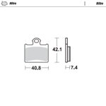 MOTO-MASTER Nitro Bremsbelag